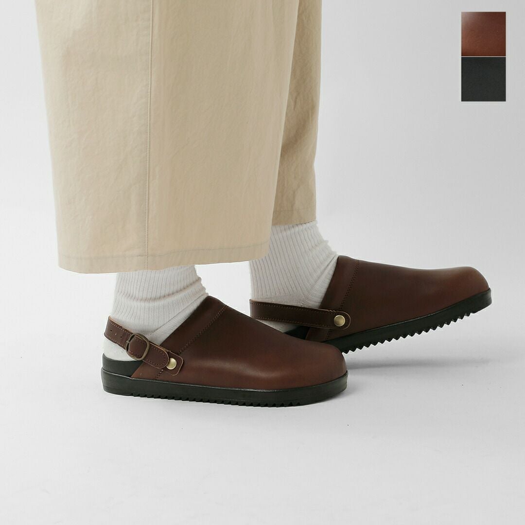 tumugu ツムグ ×hcubuch フーブ カウレザー サボ サンダル “koppe