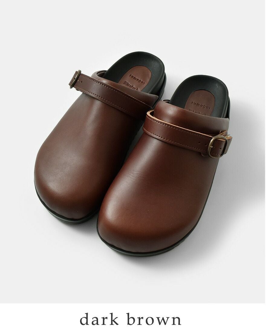 tumugu ツムグ ×hcubuch フーブ カウレザー サボ サンダル “koppe