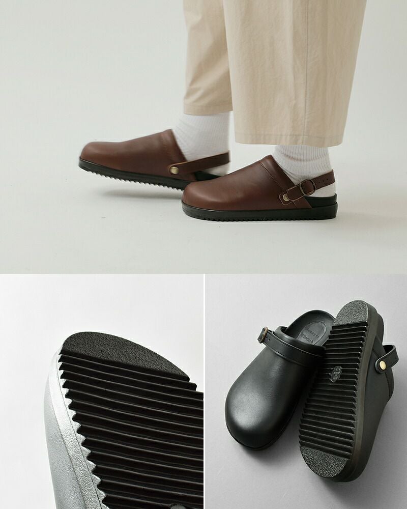 tumugu ツムグ ×hcubuch フーブ カウレザー サボ サンダル “koppe