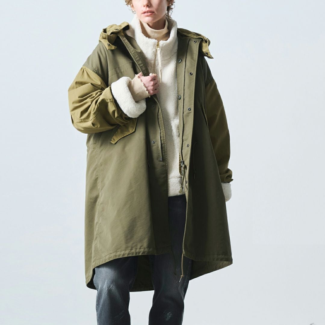 50%OFF】kha:ki カーキ ロング モッズコート “NEW TYPE-65 COAT