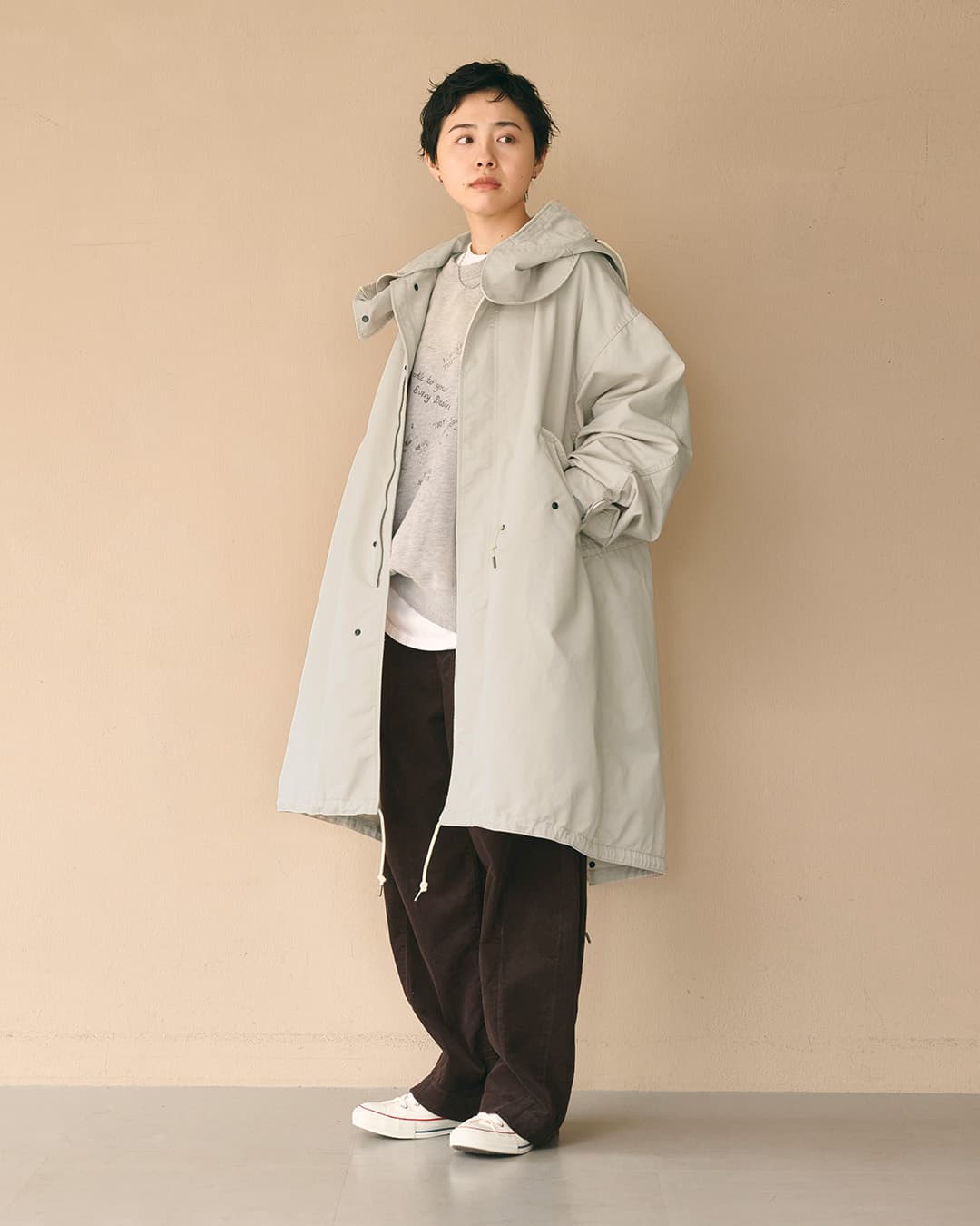 クーポン対象】kha:ki カーキ ロング モッズコート NEW TYPE-65 COAT