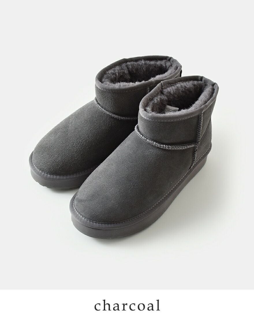30%OFF】EMU Australia エミュオーストラリア カウレザー メリノウール
