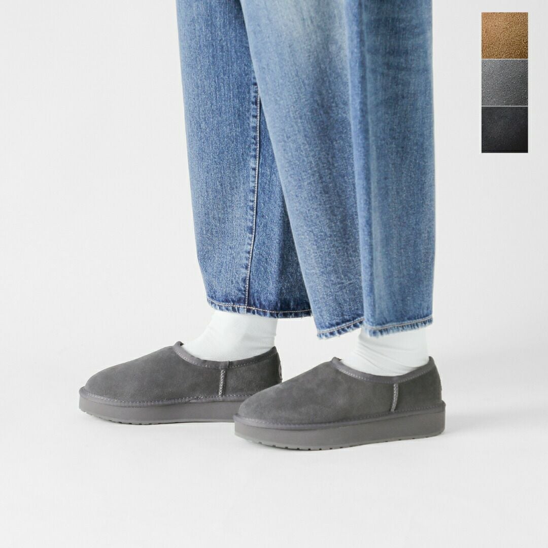 EMU Australia エミュオーストラリア カウレザー メリノウール