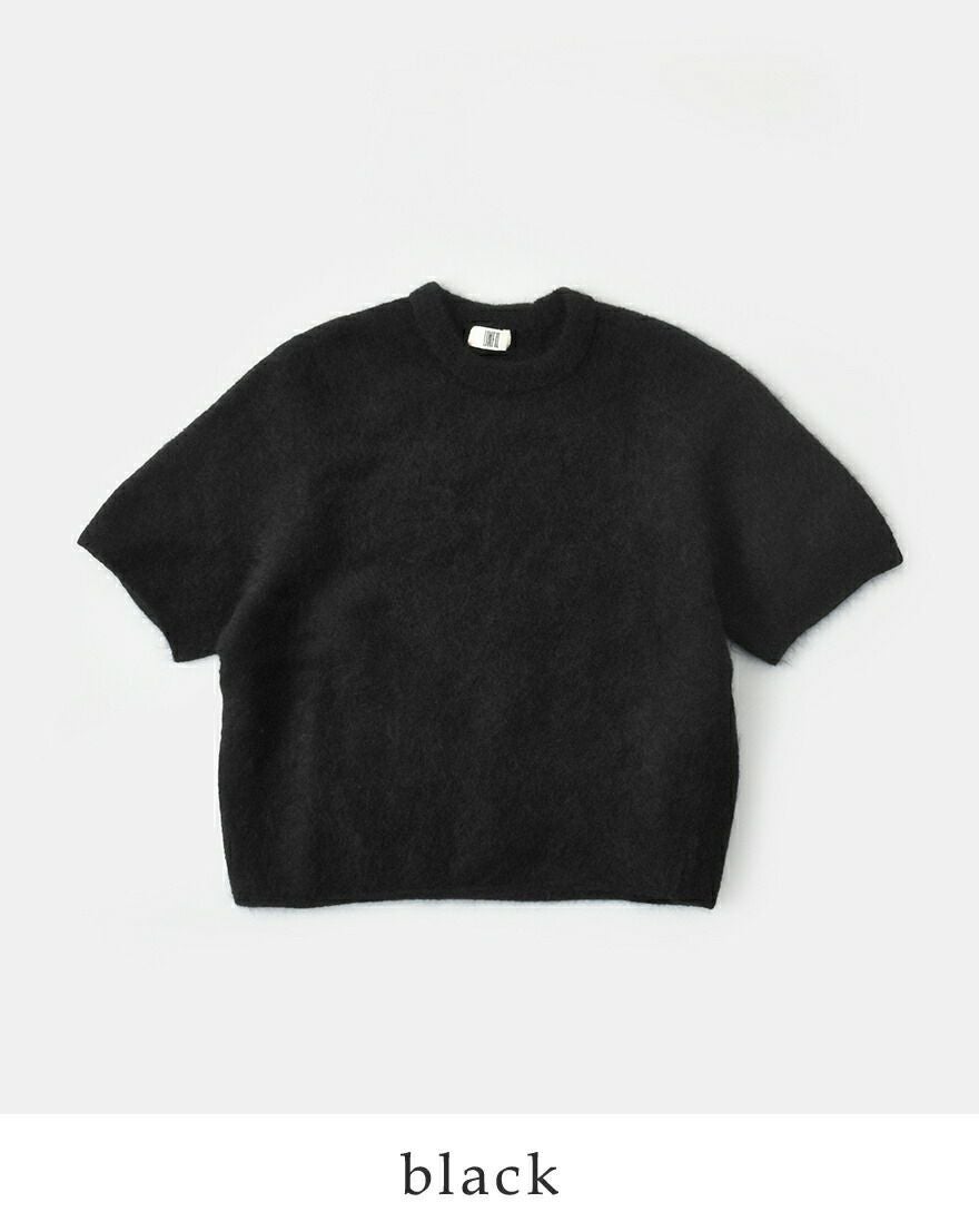 40%OFF】unfil アンフィル ストレッチ スーパーキッドモヘア 半袖 プル
