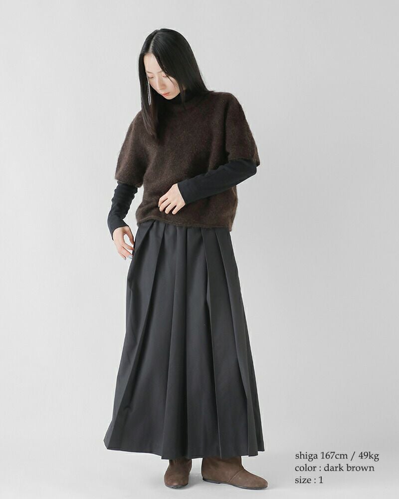 40%OFF】unfil アンフィル ストレッチ スーパーキッドモヘア 半袖 プル
