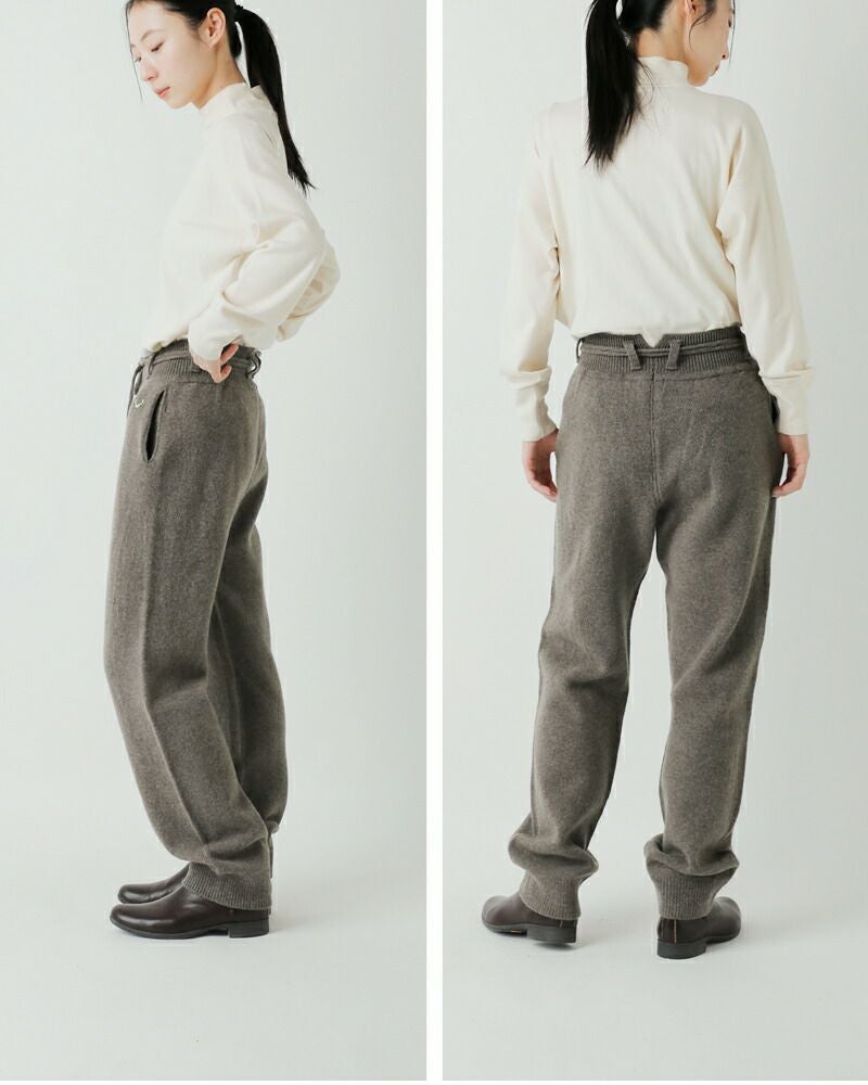 40%OFF】unfil アンフィル ファインラム ウール ベルト パンツ “fine