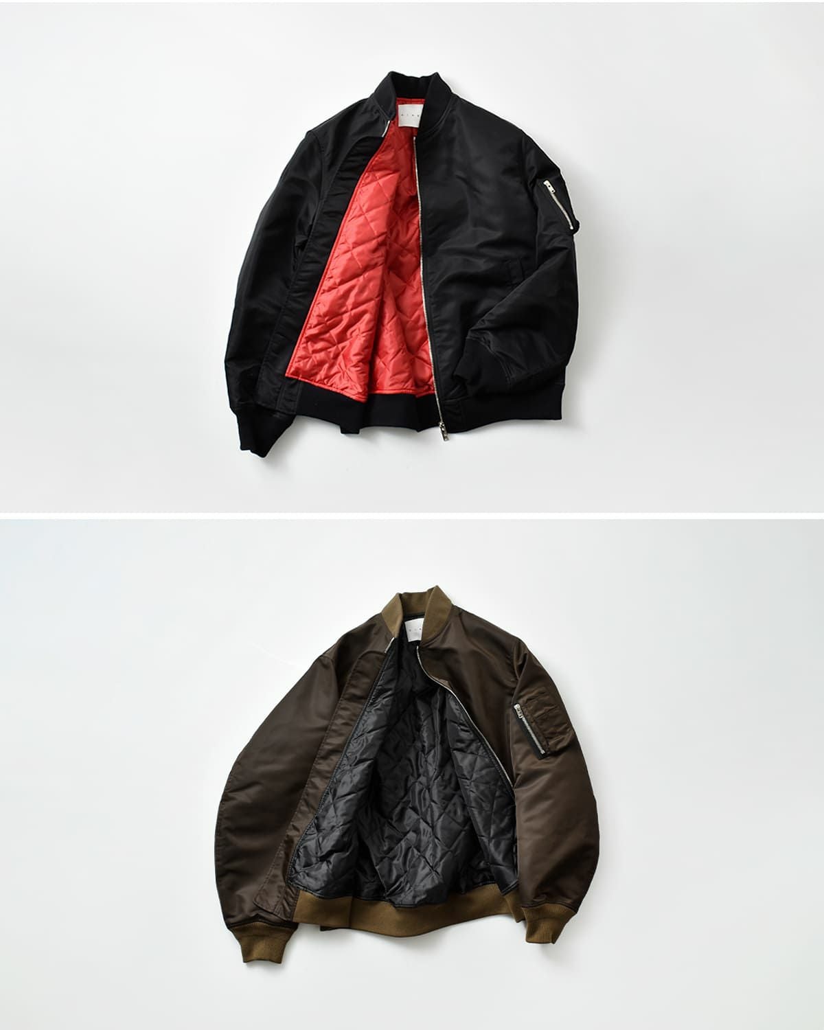 60%OFF】CINOH チノ 高密度ツイル フライトジャケット “MA-1” 25wbz001