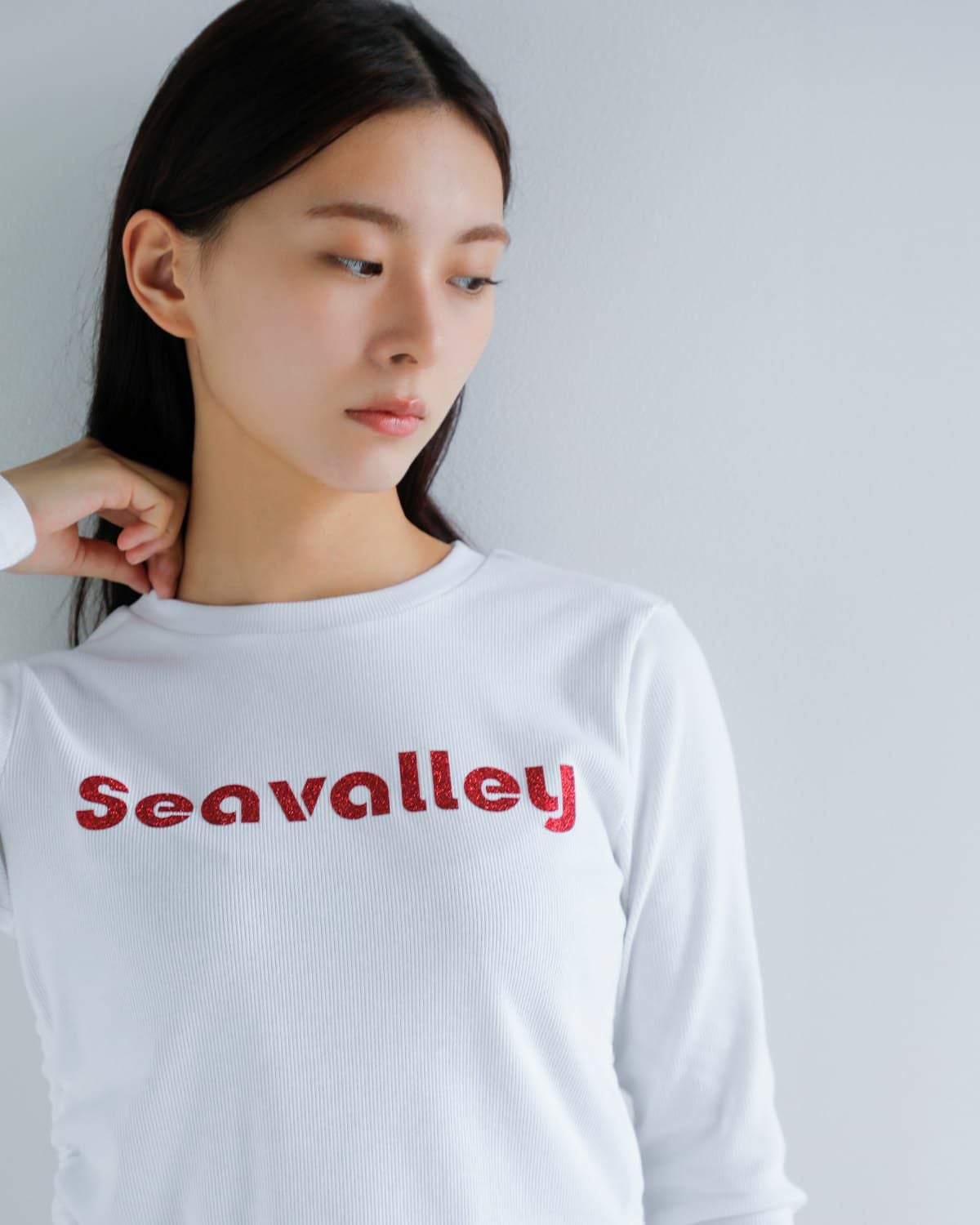60%OFF】SEA シー Seavalley グリッター シャーリング トップ