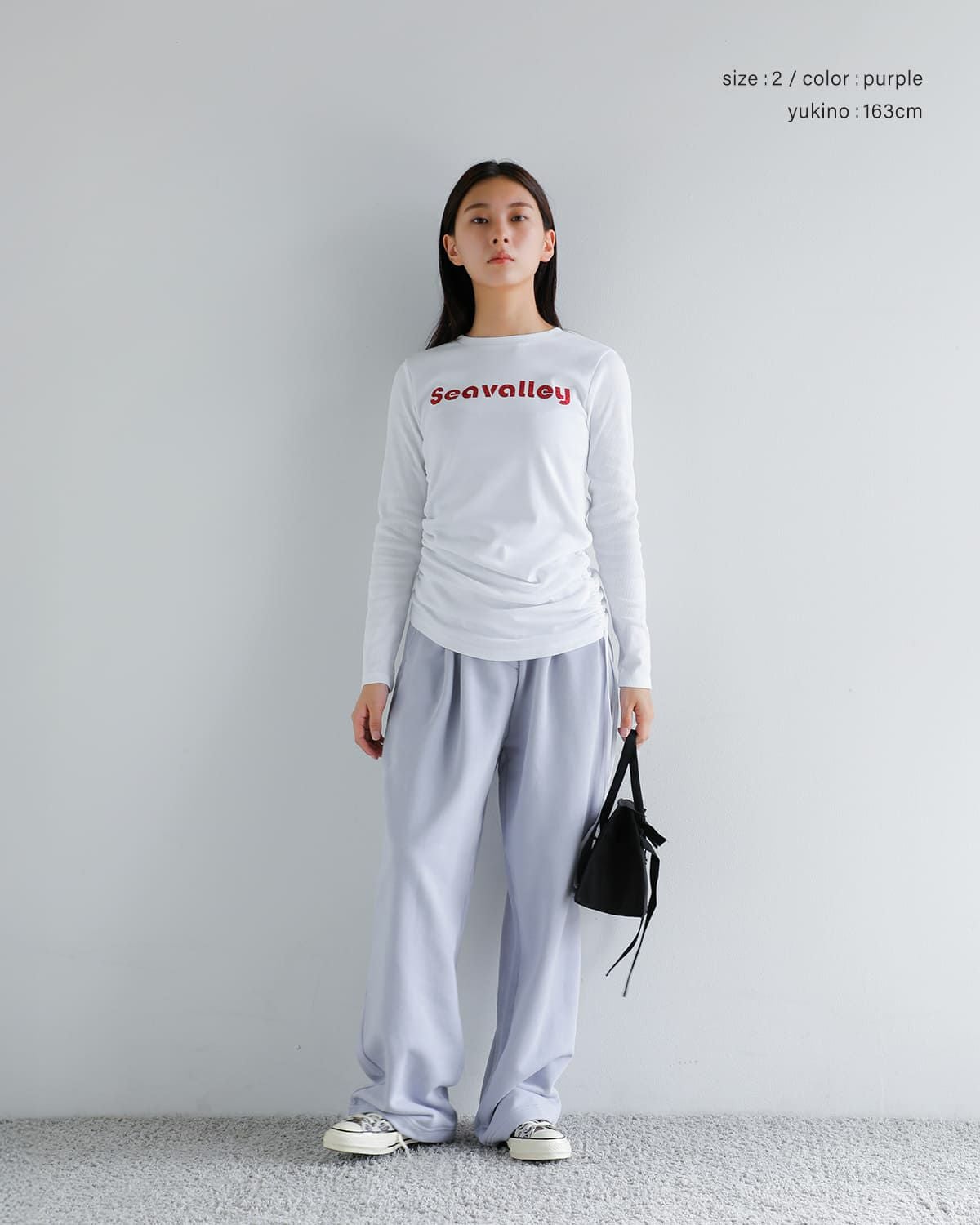 CLANE クラネ ツータック スウェット パンツ 19110-7262-kk レディース