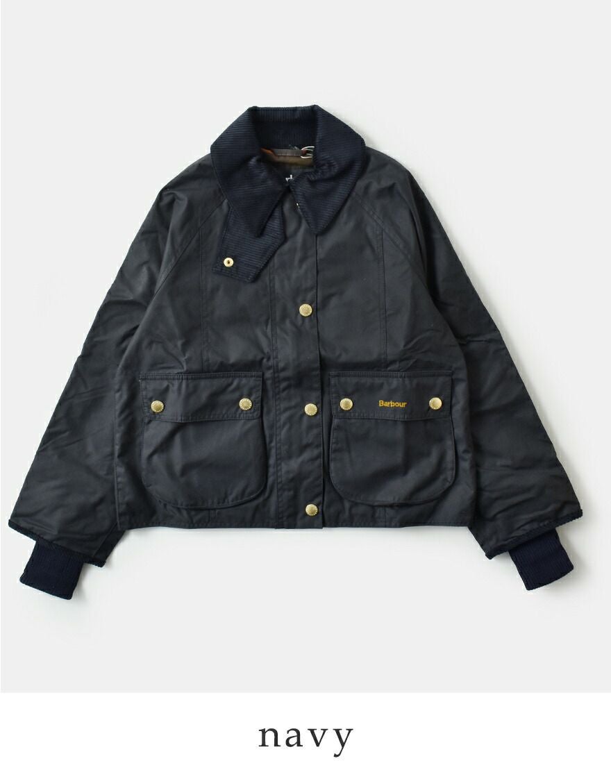 Barbour バブアー クロップド ビードネル ワックス ジャケット