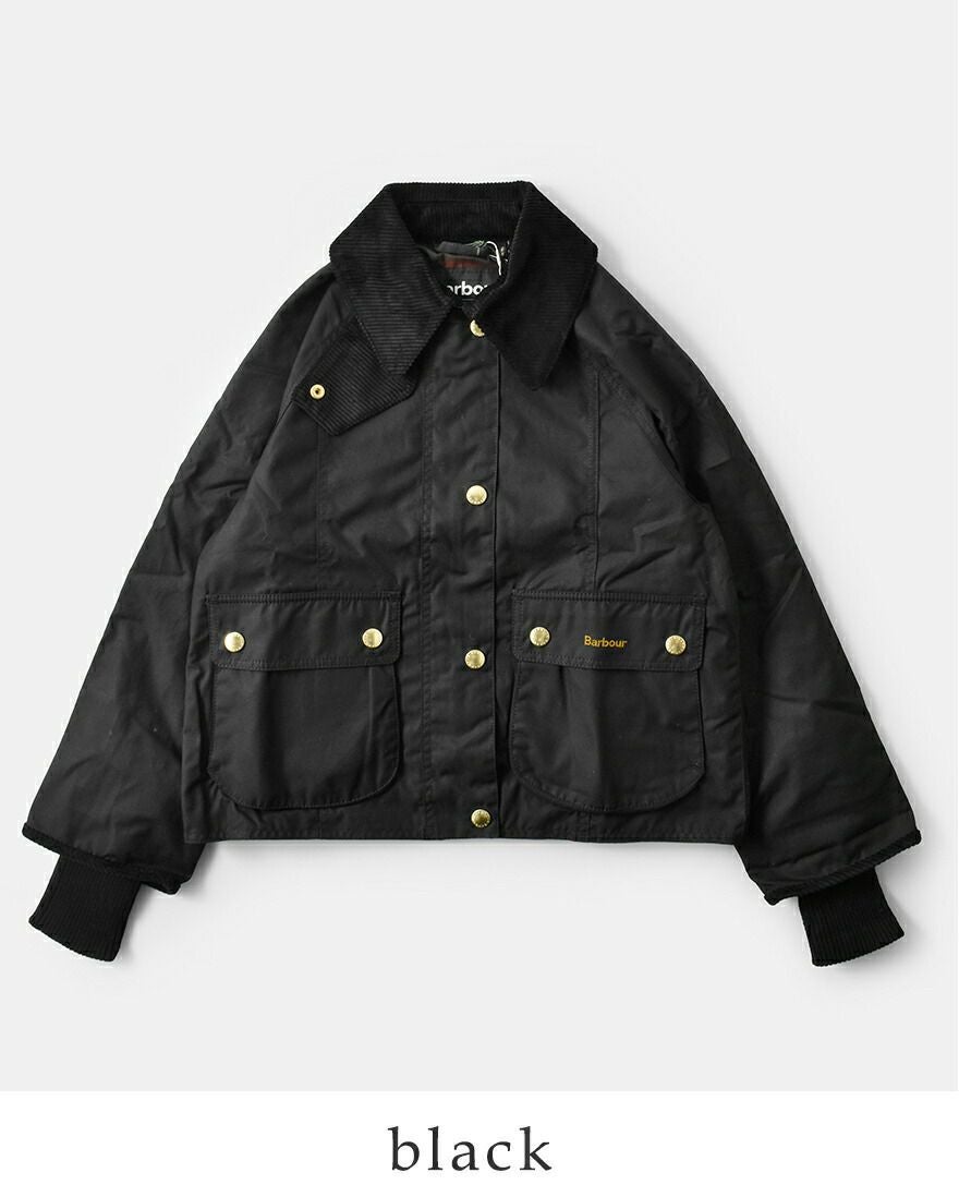 Barbour バブアー クロップド ビードネル ワックス ジャケット