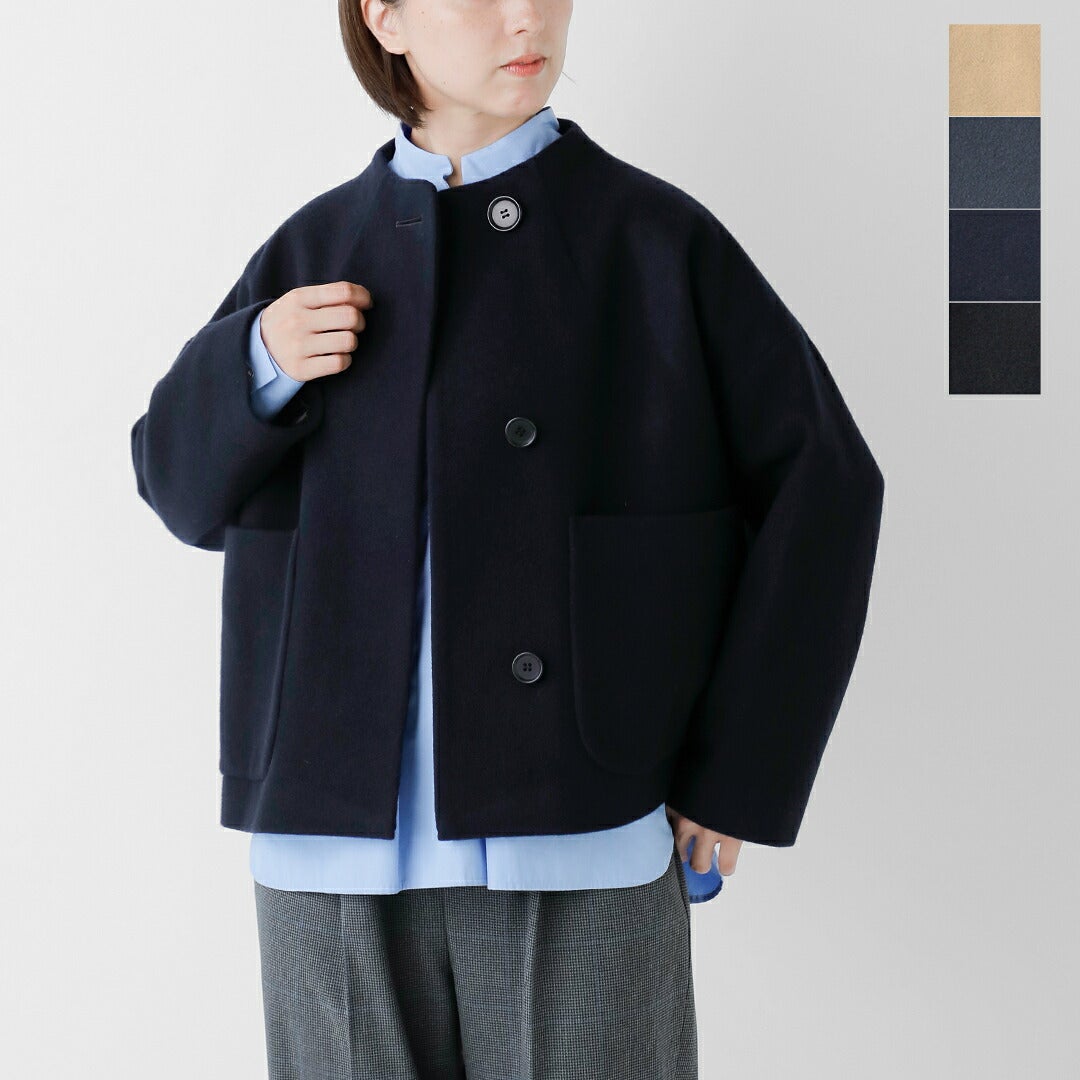 SI-HIRAI スーヒライ スペシャルメルトン ラウンドネック ショート