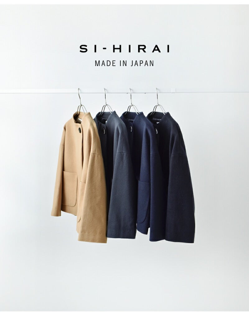 SI-HIRAI スーヒライ スペシャルメルトン ラウンドネック ショート