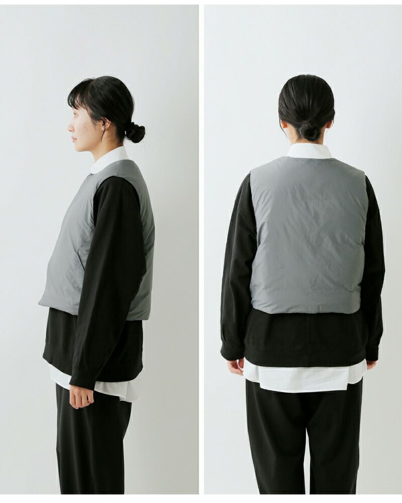 30%OFF】miffew ミフュー カラーレス ダウン ベスト “COLLARLESS DOWN