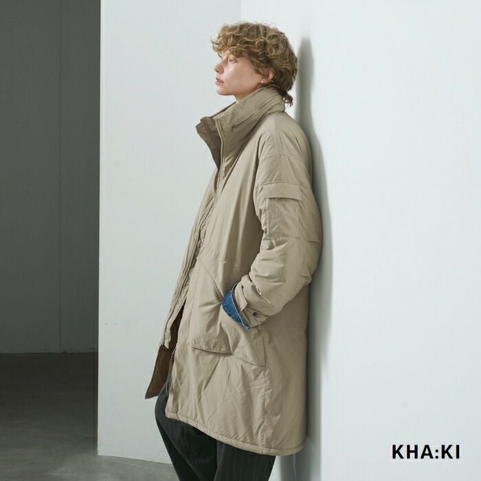 20%OFF】kha:ki カーキ ミリタリー パティングコート “MIL PADDING