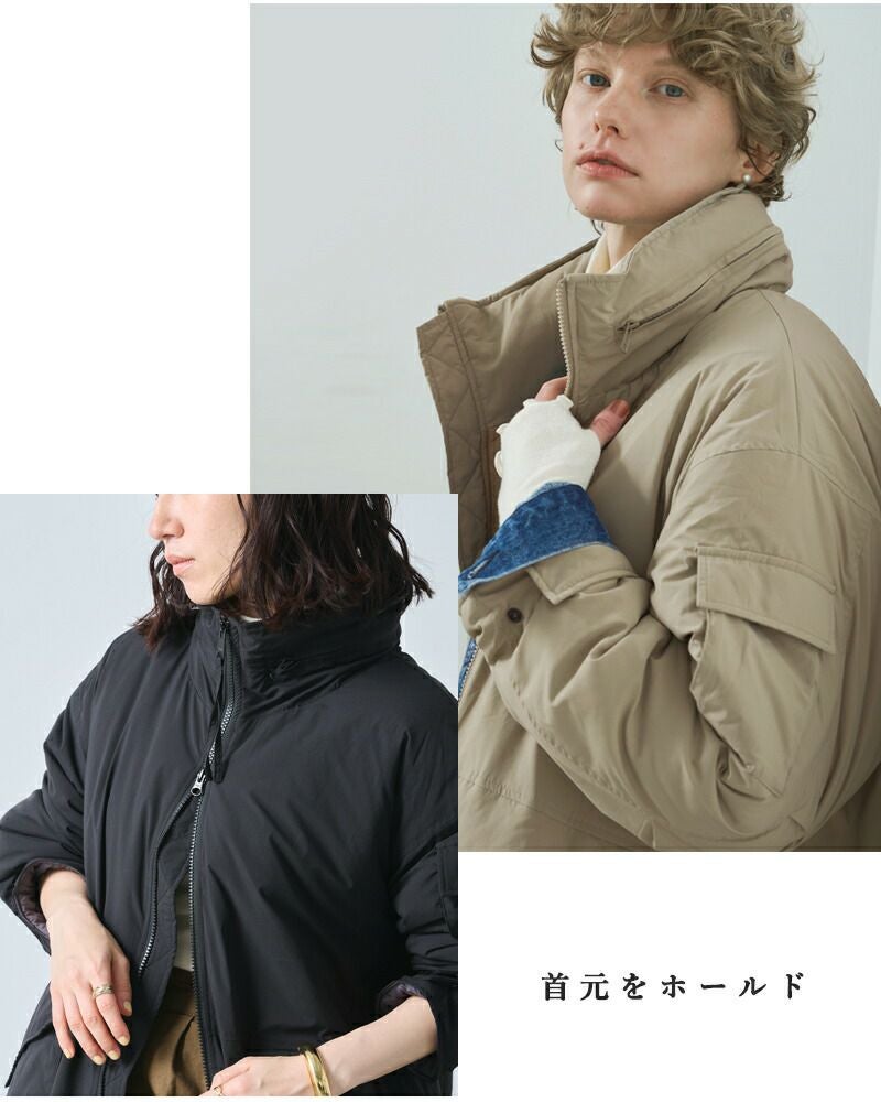 クーポン対象】【20%OFF】kha:ki カーキ ミリタリー パティングコート クーポン対象】【20%OFF】kha:ki カーキ ミリタリー パティングコート