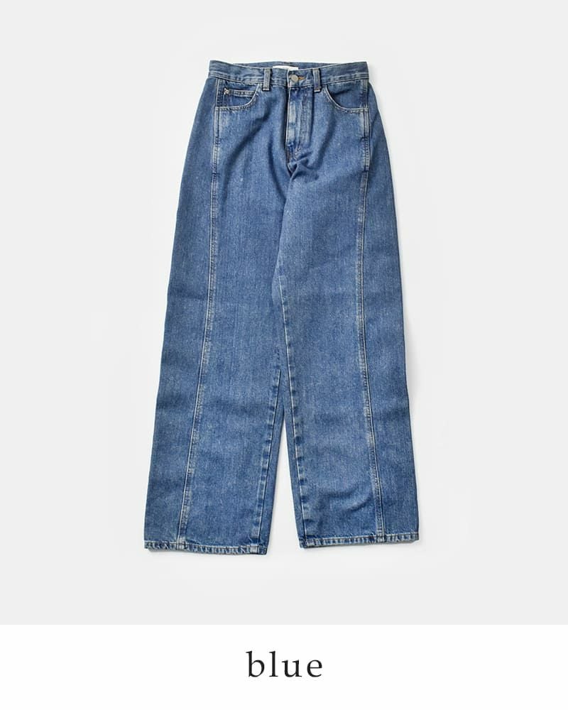 anuke アンヌーク パネル ルーズ デニム パンツ “Panel Loose Denim