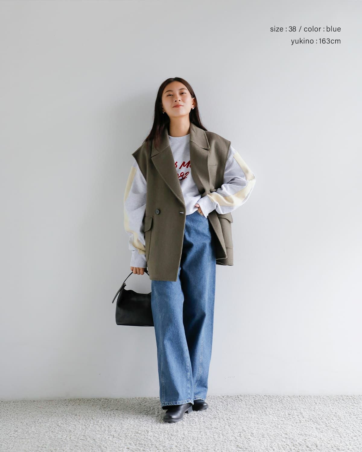 anuke アンヌーク パネル ルーズ デニム パンツ “Panel Loose Denim