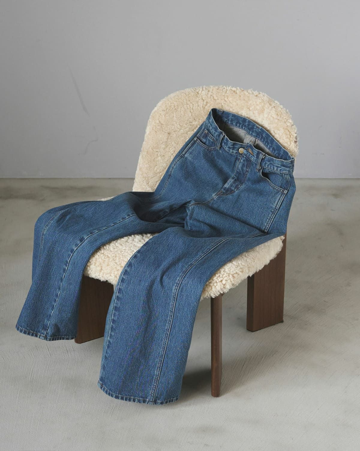 30%OFF】anuke アンヌーク パネル ルーズ デニム パンツ “Panel Loose