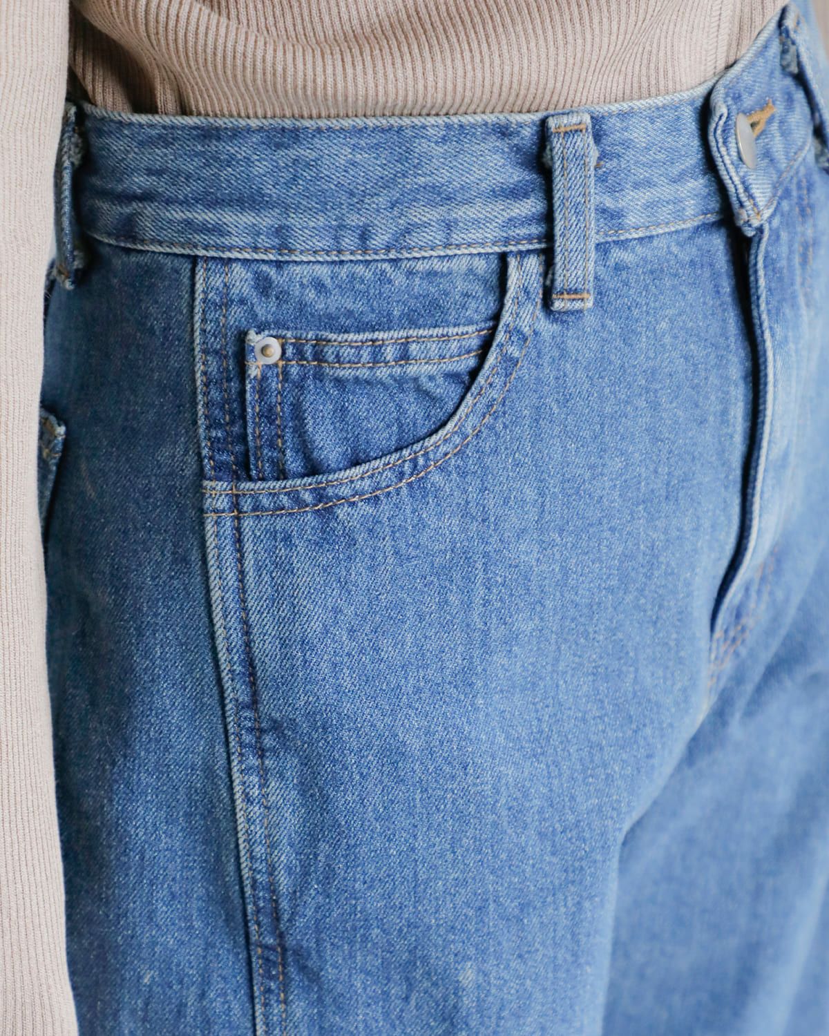 anuke アンヌーク パネル ルーズ デニム パンツ “Panel Loose Denim