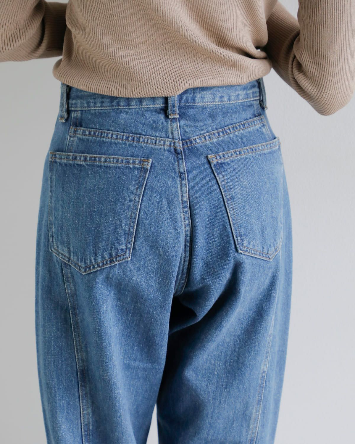 anuke アンヌーク パネル ルーズ デニム パンツ “Panel Loose Denim
