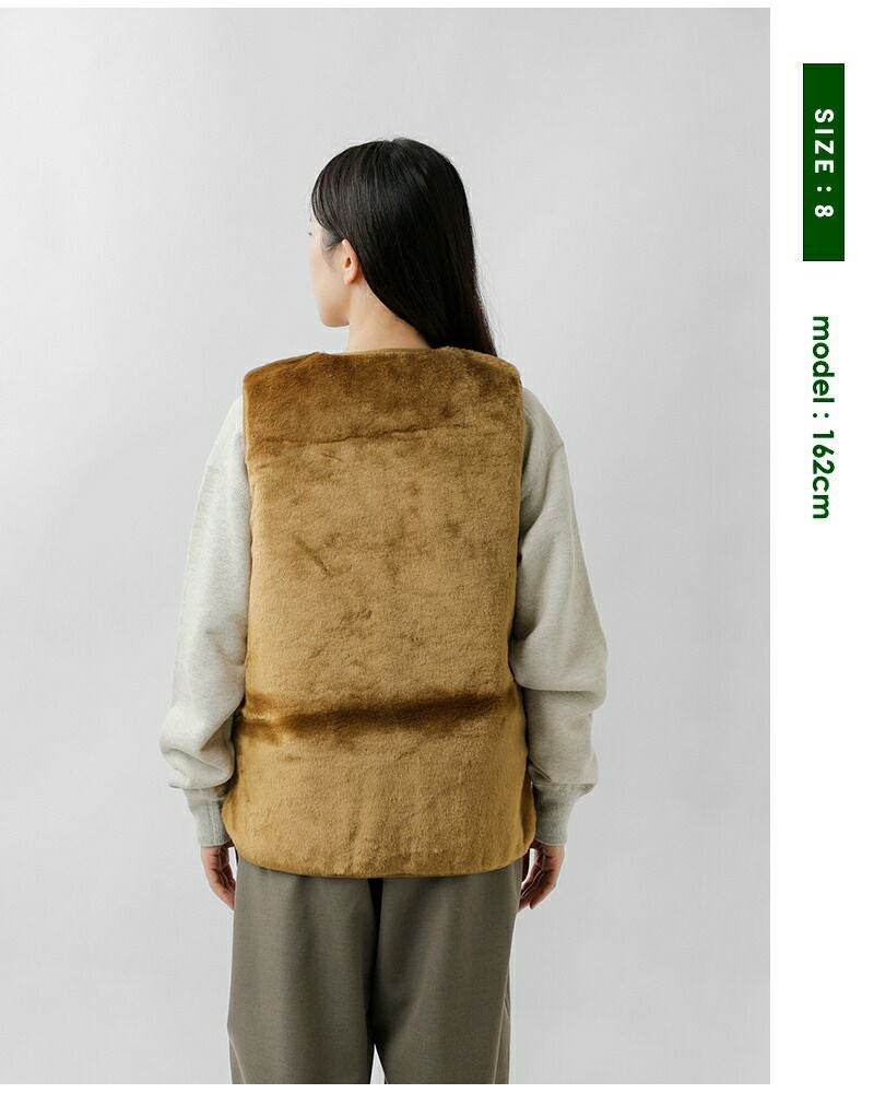 Barbour バブアー カリン フェイクファー ジレ “KARIN FAUX FUR GILET