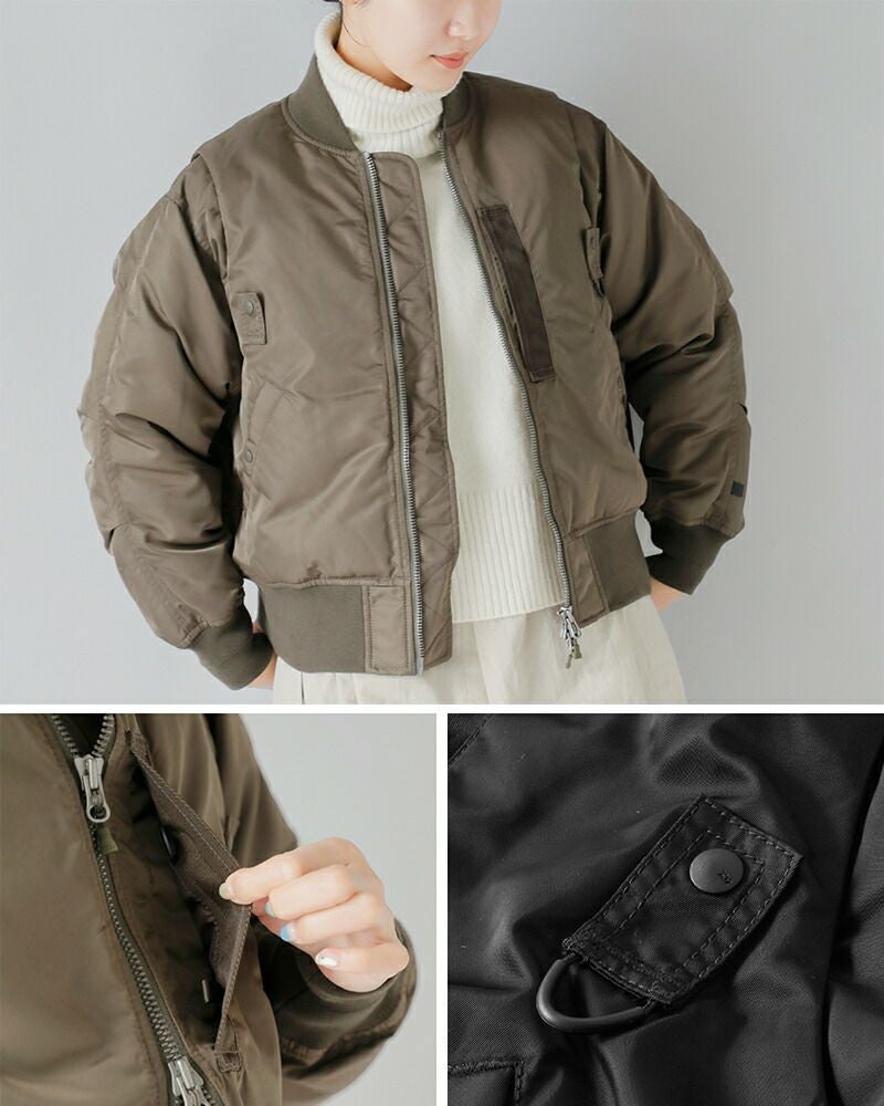ジャケット・アウター DAIWA PIER39 MA-1 DAIWA PIER39 | ダイワ ピア39 | TECH 2WAY MA-1 DOWN JACKET | 公式