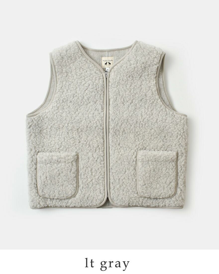 40%OFF】Mouflon Mouflon ムフロン ムフロン ウール パイル ジップ