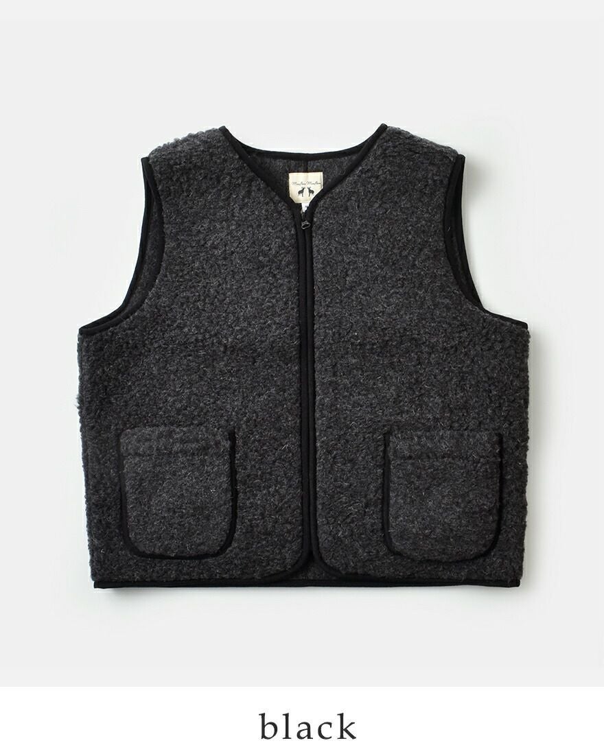 40%OFF】Mouflon Mouflon ムフロン ムフロン ウール パイル ジップ