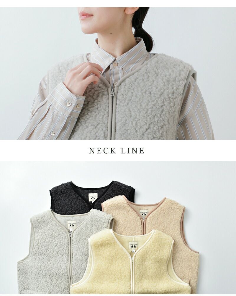 40%OFF】Mouflon Mouflon ムフロン ムフロン ウール パイル ジップ