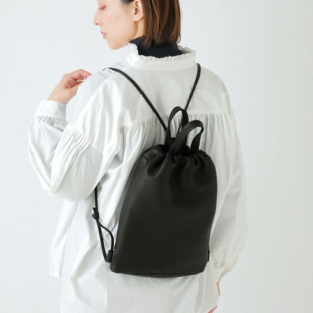 30%OFF】Ense アンサ ディアレザー ナップサック “Knap Draw” d630
