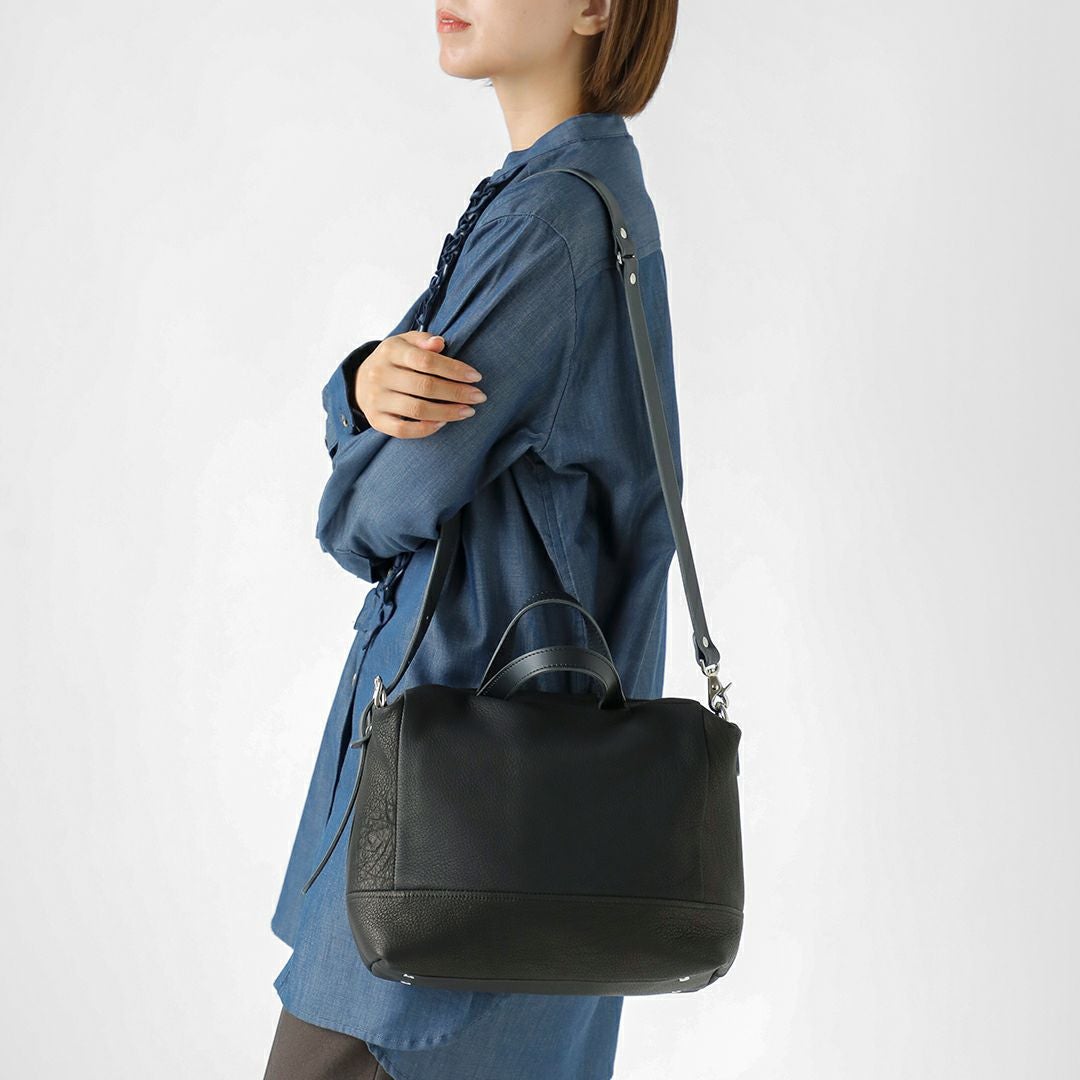 SANDAST レザードクターバック Ense アンサ ディアレザー ドクターバッグ “doctor bag S” pens511