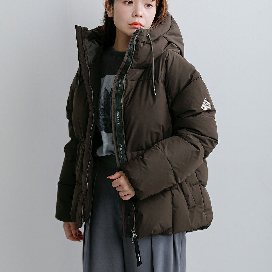 PYRENEX ピレネックス フード ショート ダウンジャケット HARMONIE