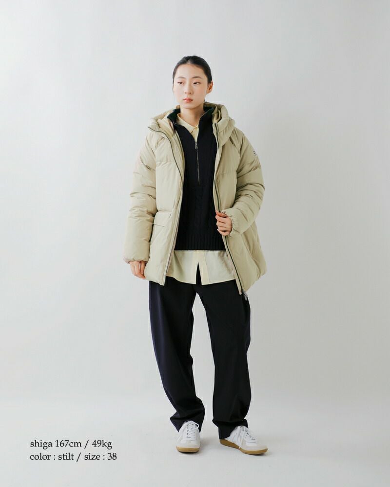 30%OFF】PYRENEX ピレネックス オルガ 撥水 ミドル フード ダウン