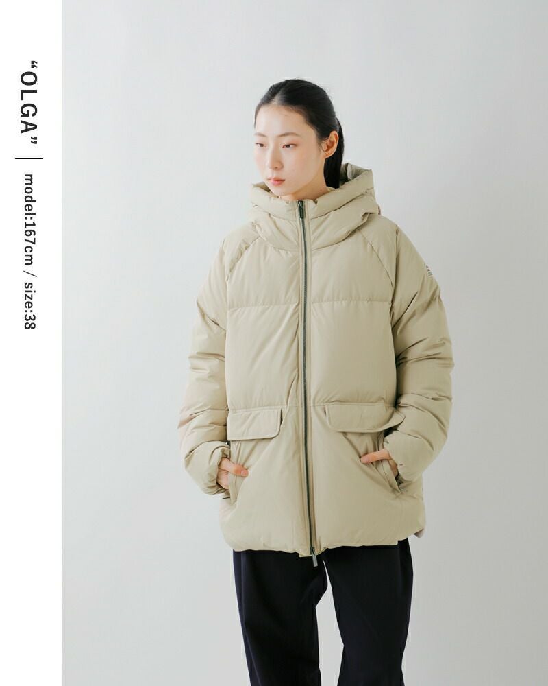 30%OFF】PYRENEX ピレネックス オルガ 撥水 ミドル フード ダウン