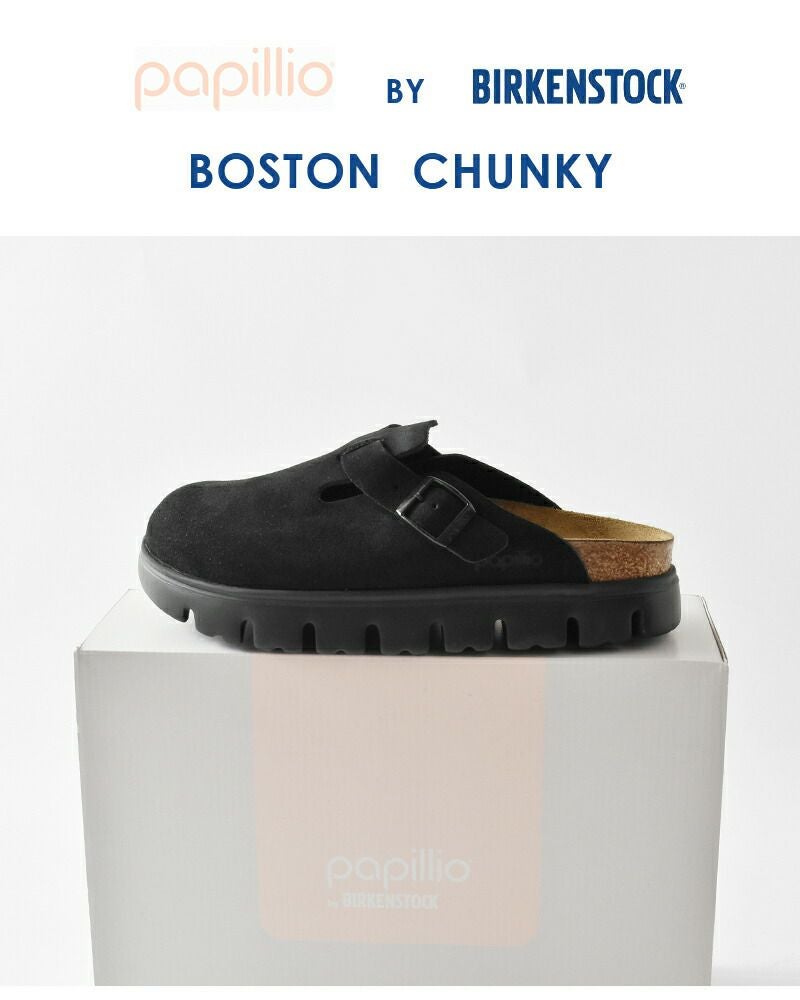 BIRKENSTOCK BOSTON PAP CHUNKY パピリオ サンダル papillio by BIRKENSTOCK パピリオ バイ ビルケンシュトック ボストン