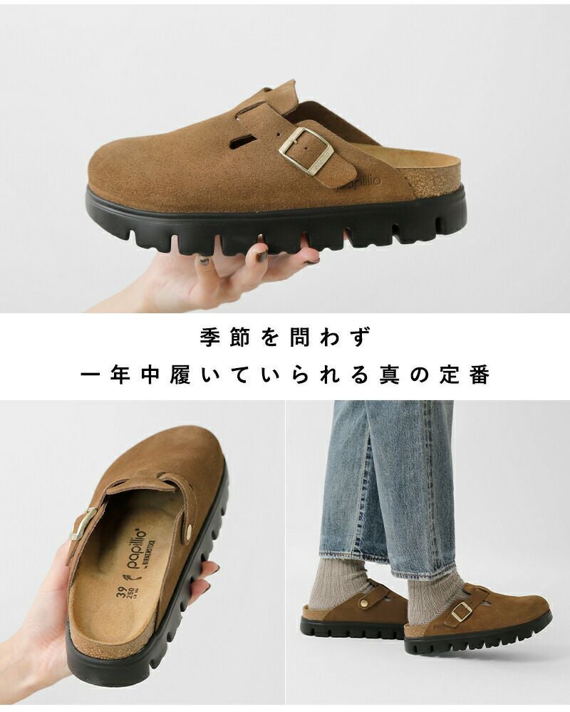 BIRKENSTOCK BOSTON PAP CHUNKY パピリオ サンダル papillio by BIRKENSTOCK パピリオ バイ ビルケンシュトック ボストン