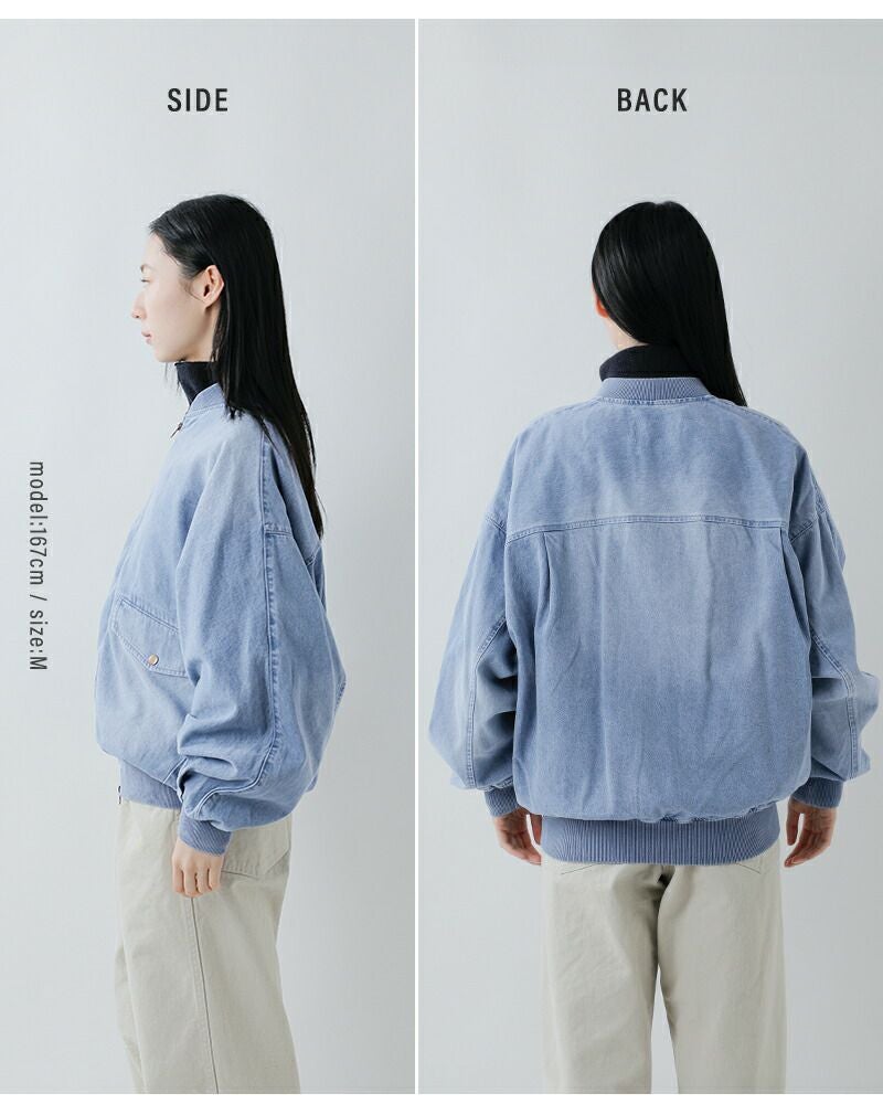 Johnbull ブルー デニムジャケット　M ブルゾン　アウター クーポン対象】【30%OFF】Johnbull ジョンブル デニム オーバー