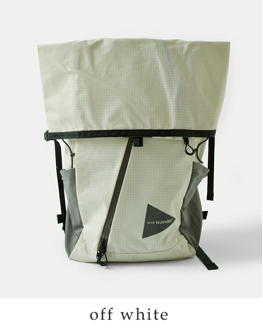 and wander アンドワンダー オーシャンリップ 25L バックパック