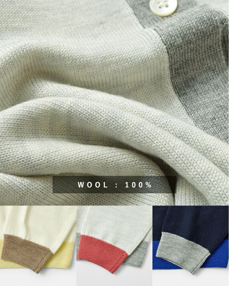 ヴァンド ウェスト カーディガン クーポン対象］ South2 West8[サウス2 ウェスト8]V-Neck Cardigan Knit
