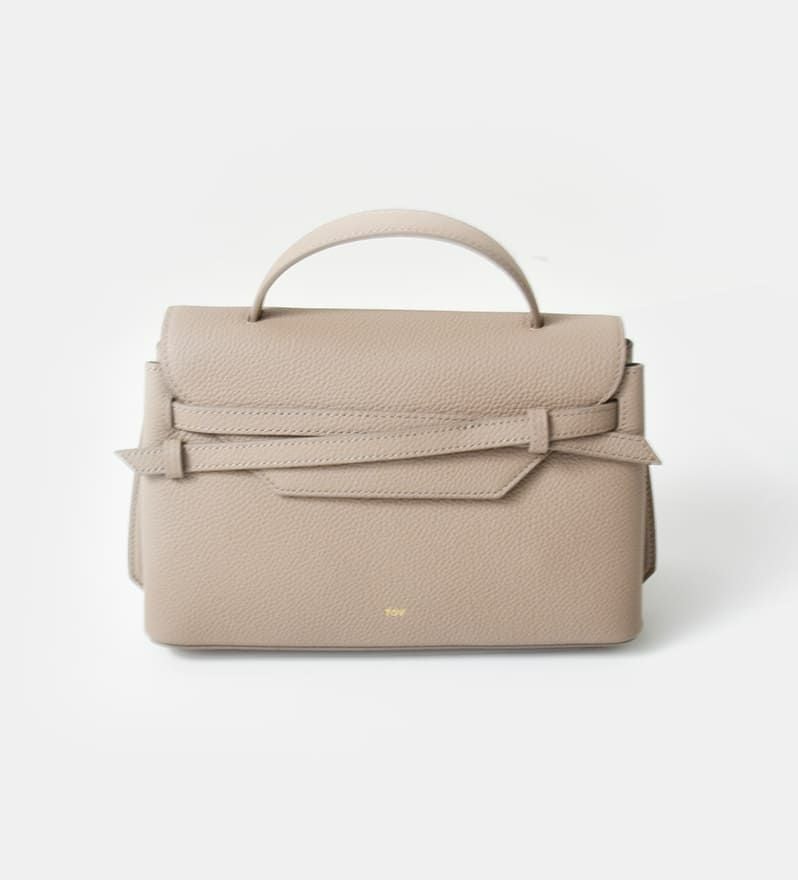 TOV トーヴ カウレザー シボ クロスリボン 2way ショルダー