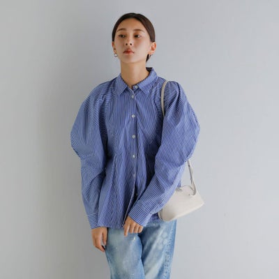 CLANE クラネ ボリュームスリーブ シャツ 19122-4252 レディース | Piu 