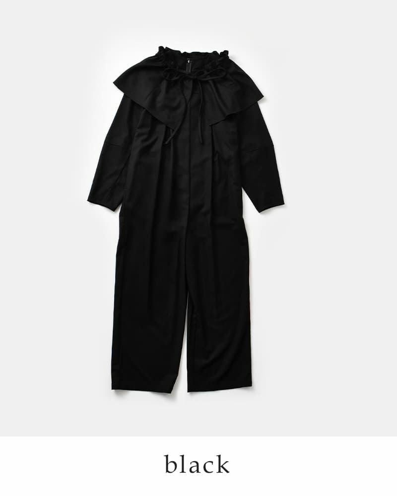40%OFF】MANOF マノフ ラッフルカラー オールインワン 89112-5112