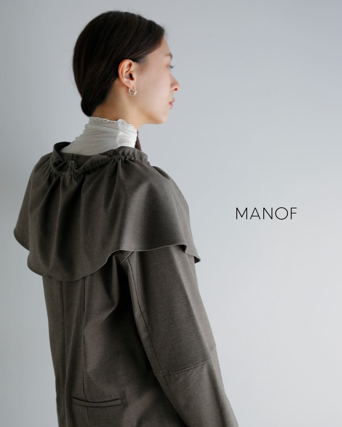 40%OFF】MANOF マノフ ラッフルカラー オールインワン 89112-5112