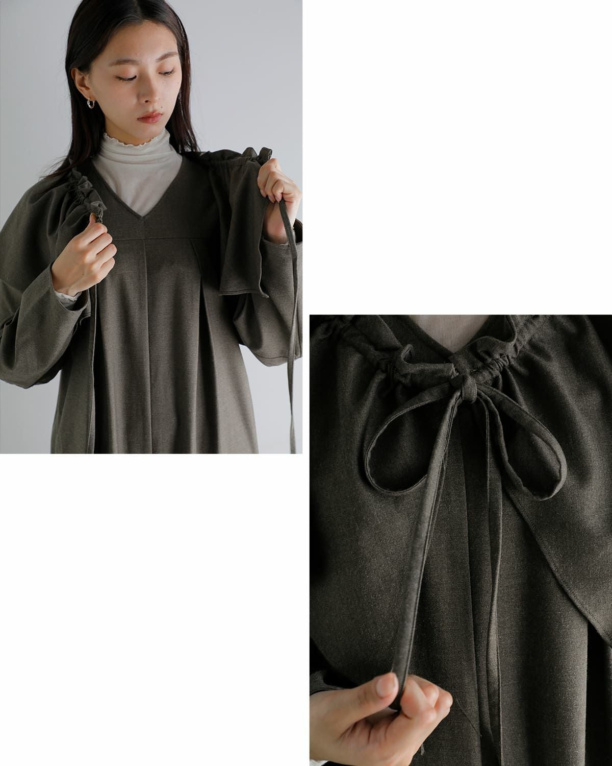 40%OFF】MANOF マノフ ラッフルカラー オールインワン 89112-5112