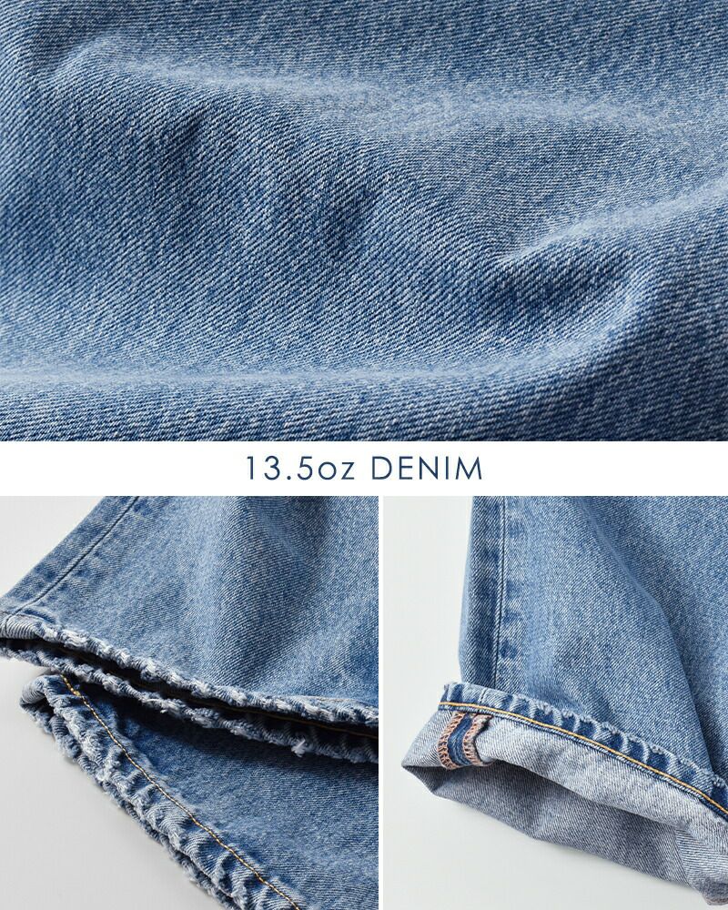 YLEVE イレーヴ デニム バギーパンツ “13.5oz DENIM BAGGY” 168