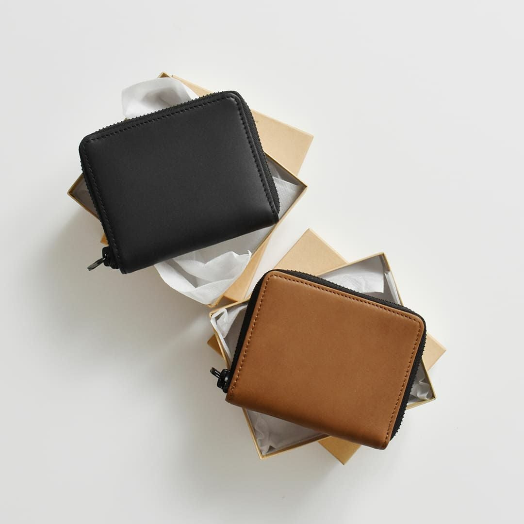 macromauro wallet 財布 elk leather macromauro マクロマウロ ジップ レザー ウォレット “WALLET O” wallet