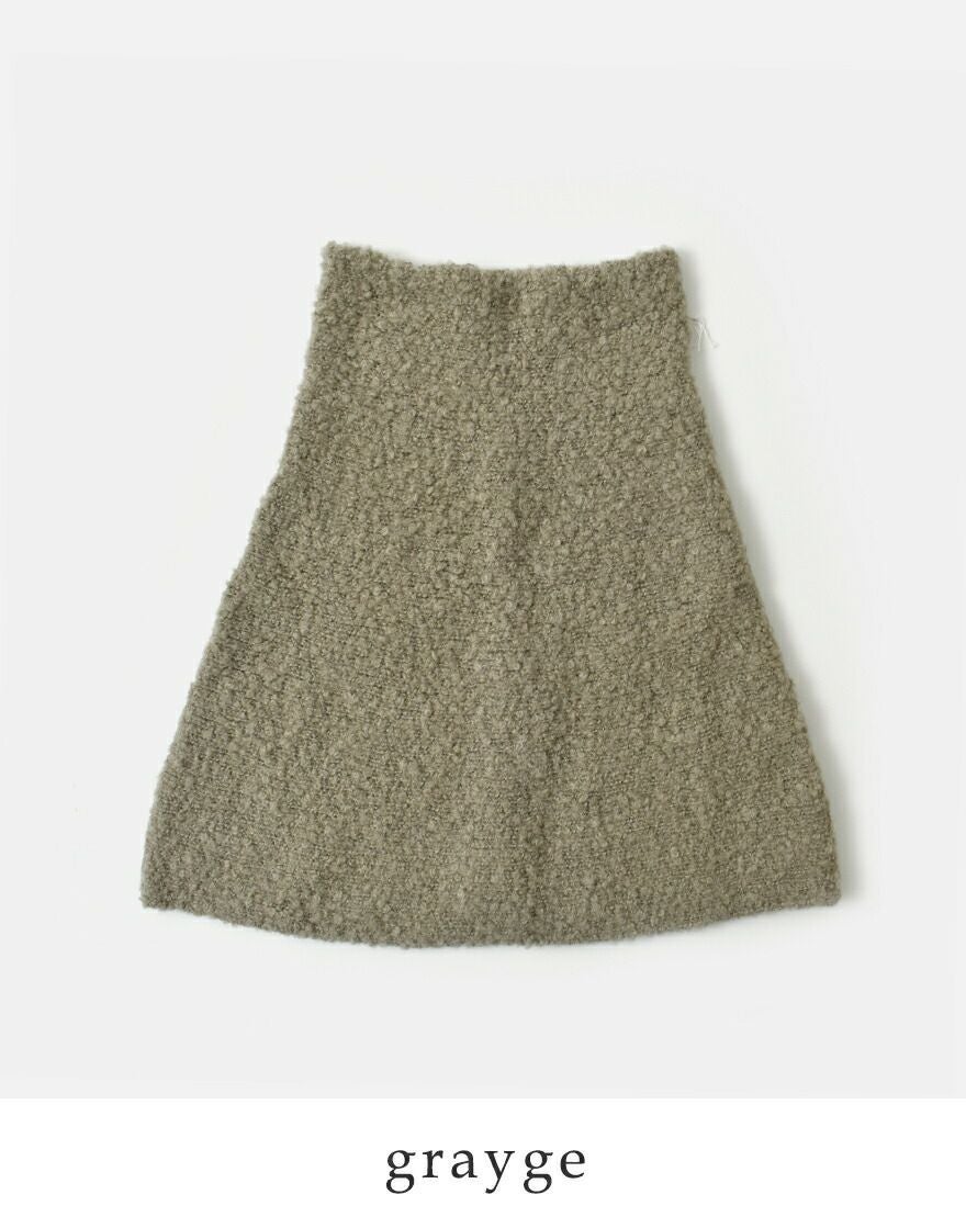 evam eva エヴァムエヴァ アルパカ ウール スヌード e253g182