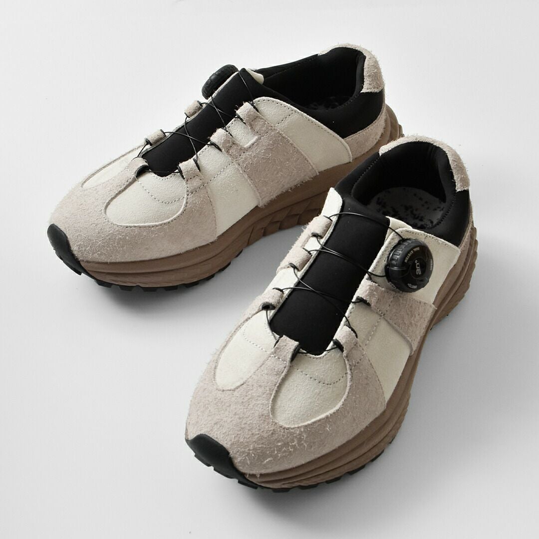 yuers ユアーズ カウレザー フリーロック ビブラムソール モック