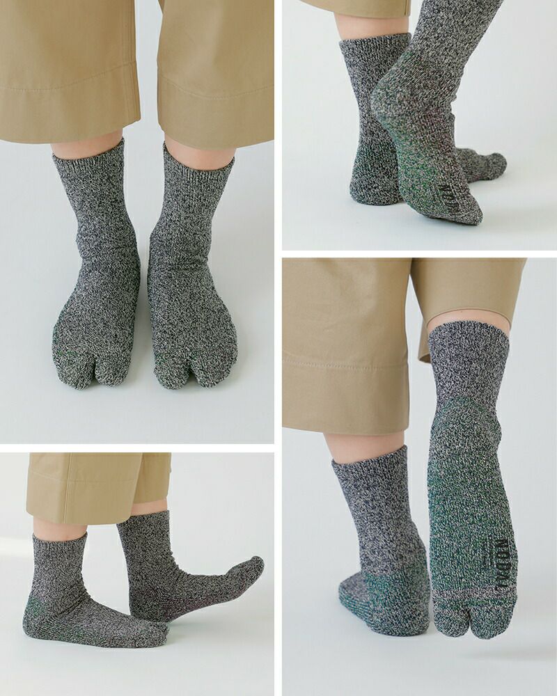 NODAL ノーダル コットン シルク ソックス 靴下 “Cotton Silk Socks